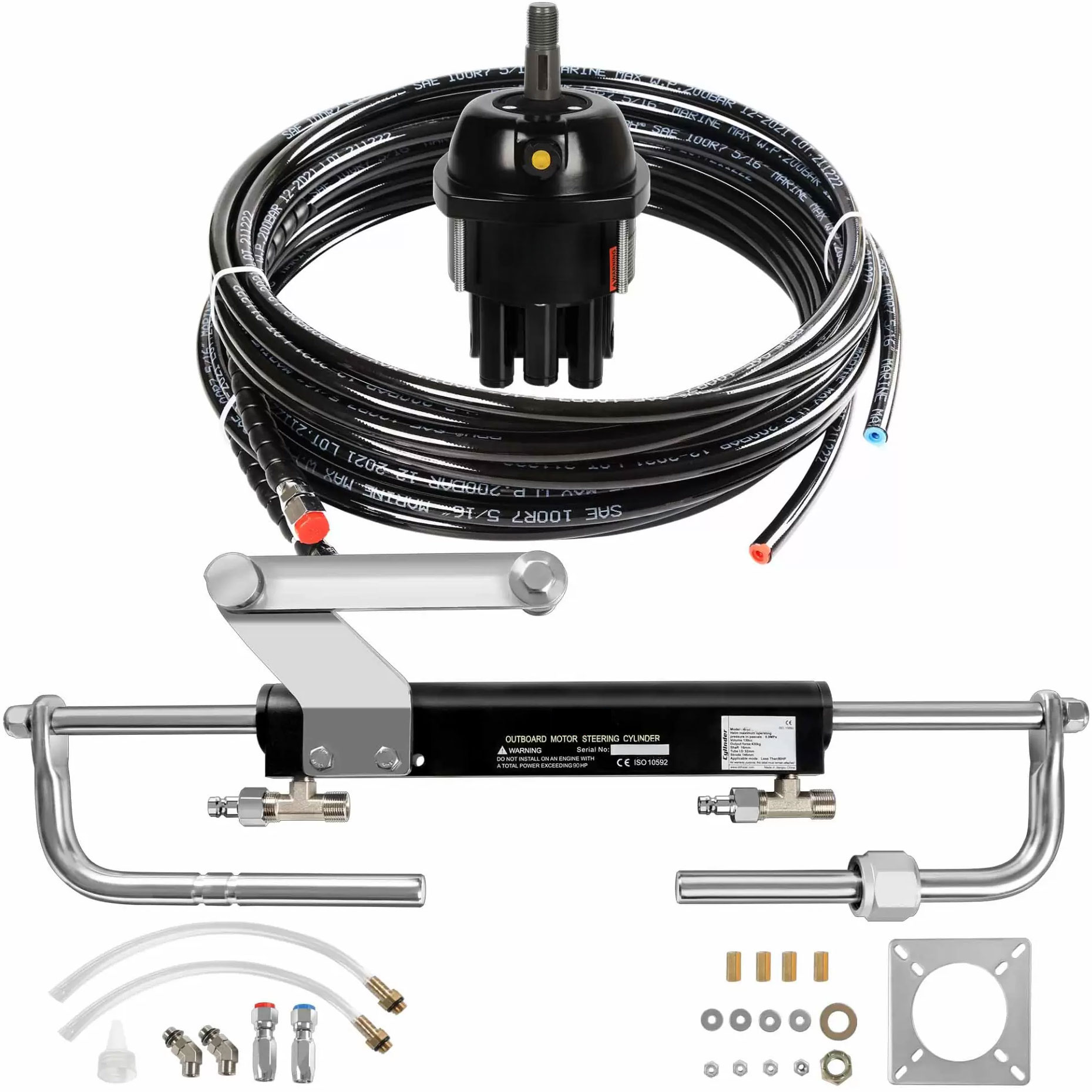 NordFlex Hydraulisk styring KIT opptil 90 hk